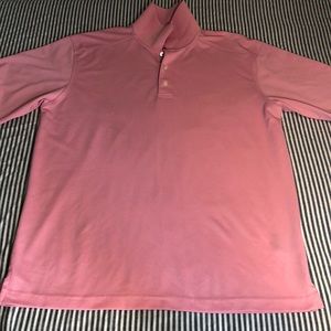 Pink Bolle golf polo shirt